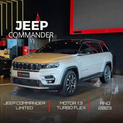 JEEP COMMANDER 1.3 T270 TURBO FLEX LIMITED AT6 JEEP COMMANDER 1.3 T270 TURBO FLEX LIMITED AT6